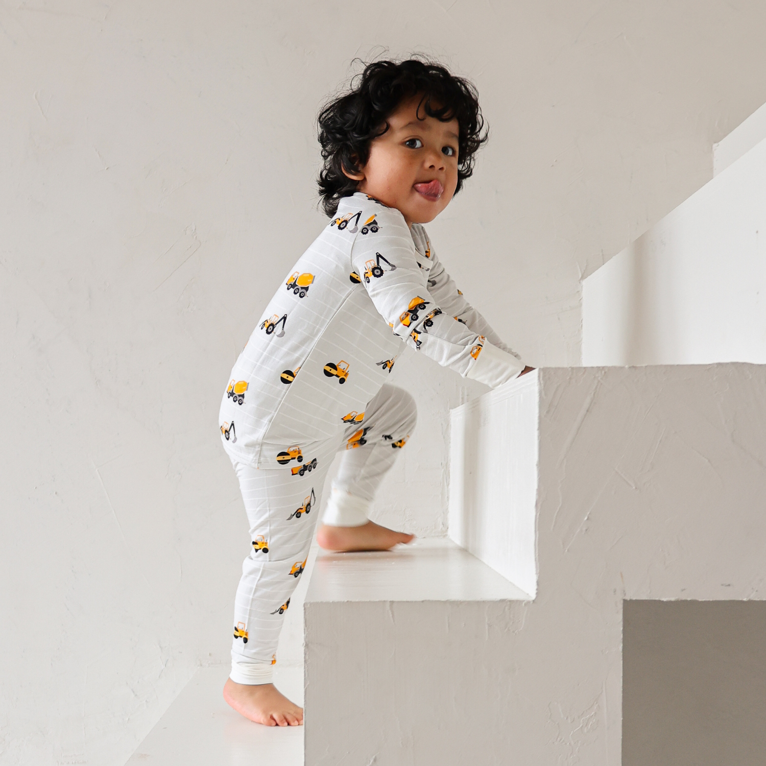 Construction d'un ensemble de pyjamas pour enfants