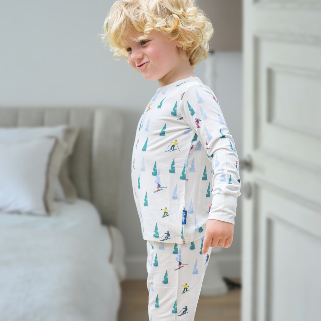 Kinder-Pyjama-Set Schneesport